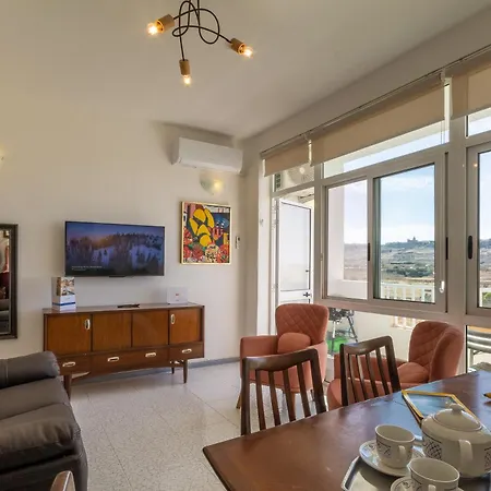 Modern Seaview Apart In Gozo - Happy شقة Marsalforn